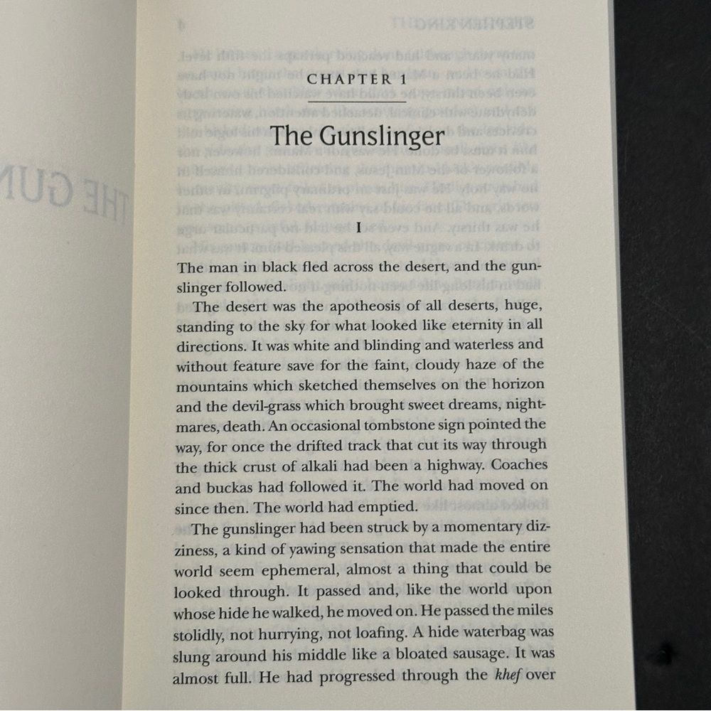 The Gunslinger by Stephen King | Fiction, Western, Horror | Paperback Book - Picture 10 of 10
